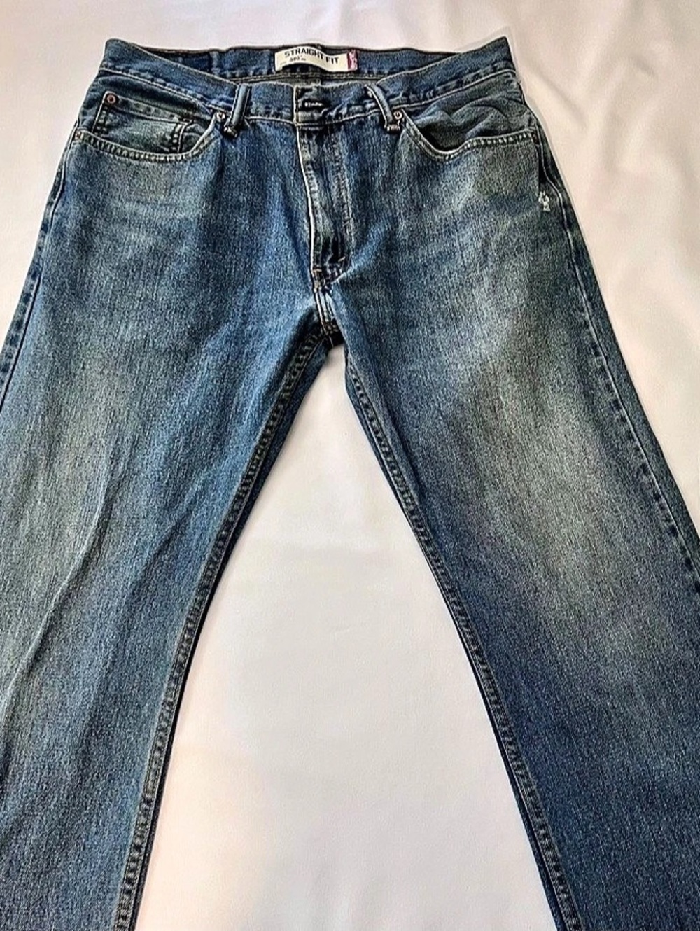 Levi's 505 Straight Fit Jeans Waist 34 Blue